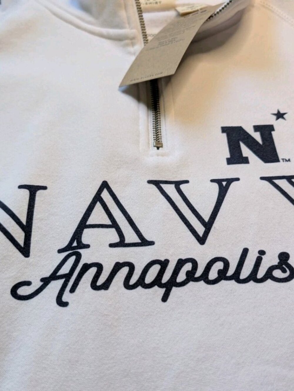 Blue 84 Navy Annapolis 1/4 Zip Womens M NWT - Picture 6 of 9
